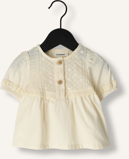 Beige LIL' ATELIER Blouses NBFDAISY SS LOOSE SHIRT LIL Beige LIL' ATELIER Blouses NBFDAISY SS LOOSE SHIRT LIL - large