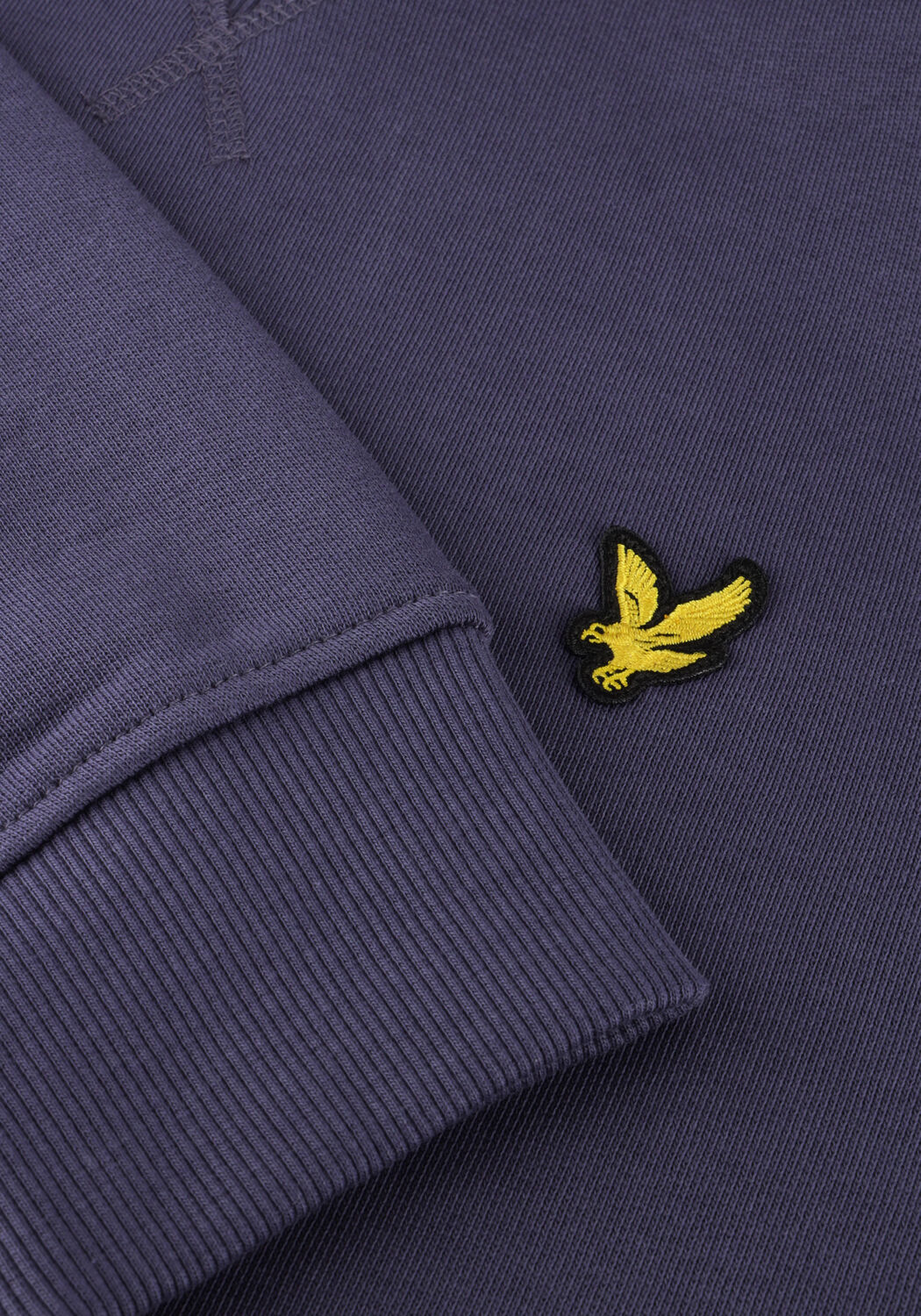 Blauwe LYLE & SCOTT Sweater CREW NECK SWEATSHIRT - large