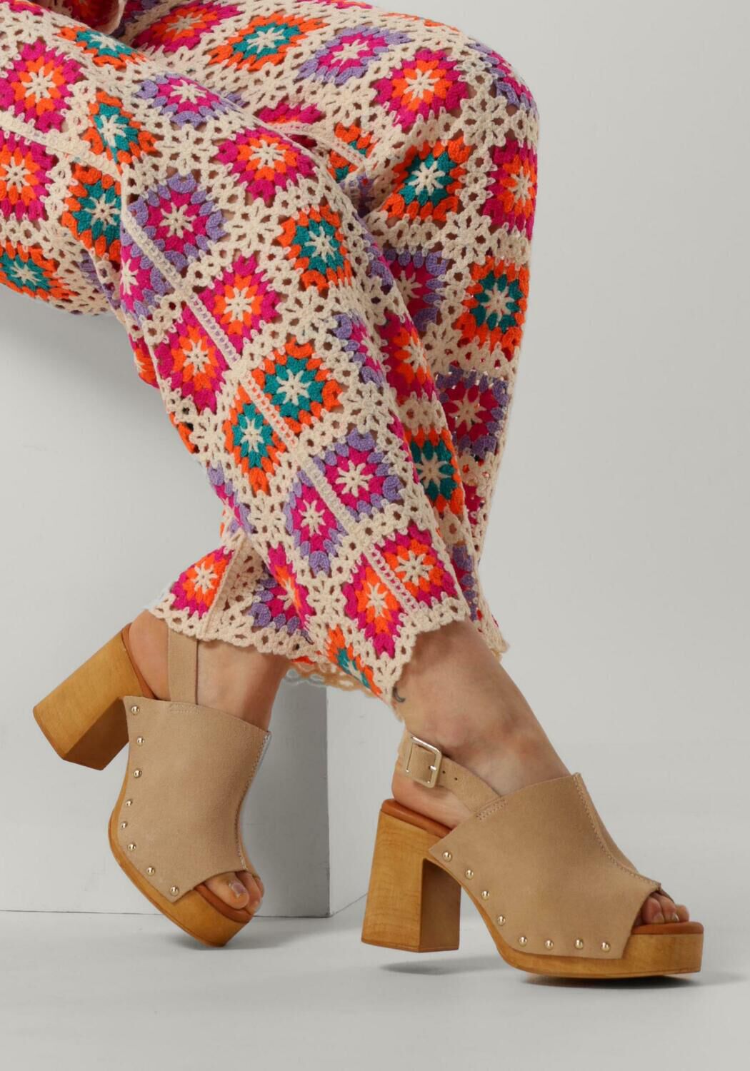 Beige RED-RAG Sandalen 79572 - large