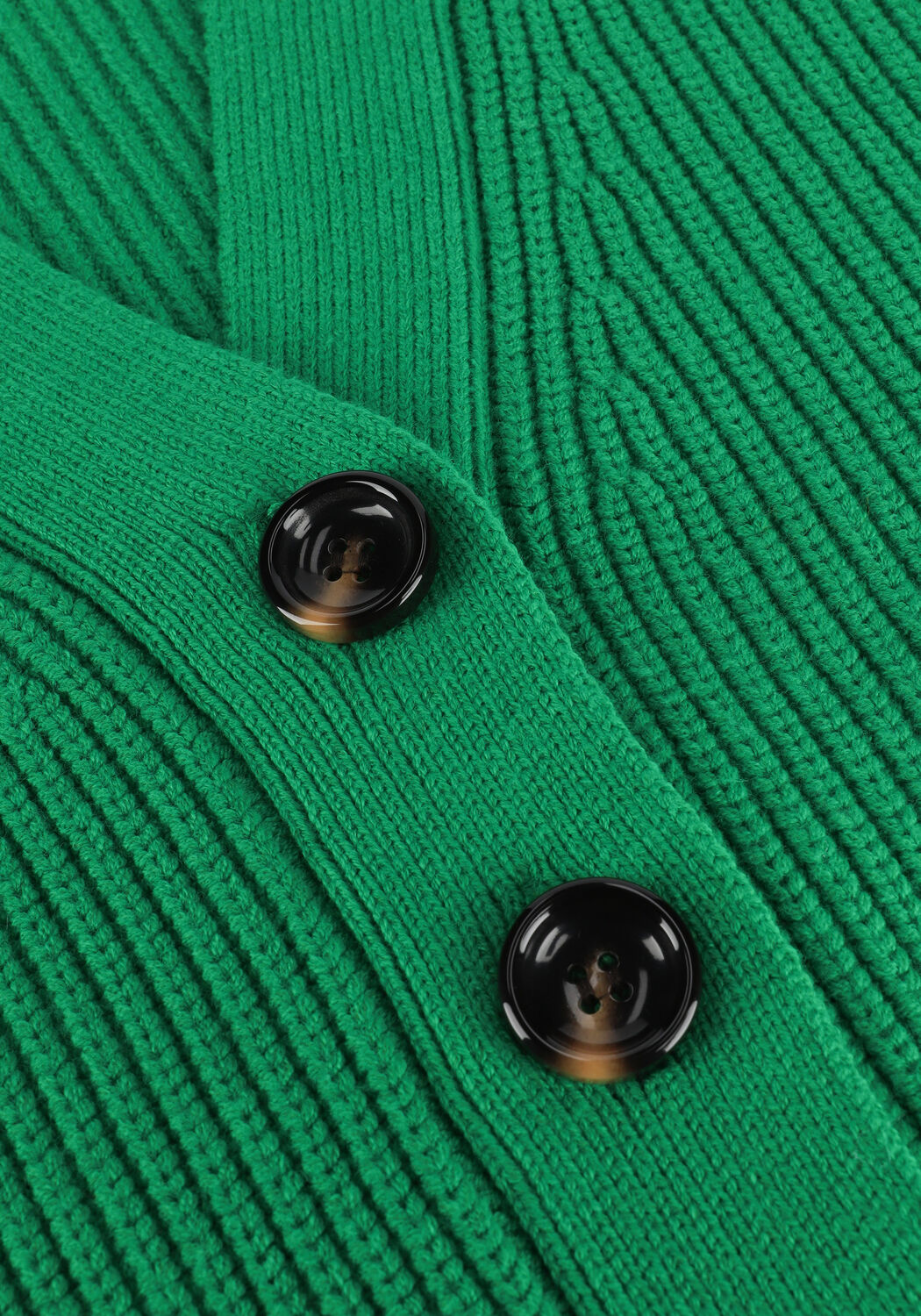 Groene GESTUZ Vest EMBLA V CARDIGAN - large