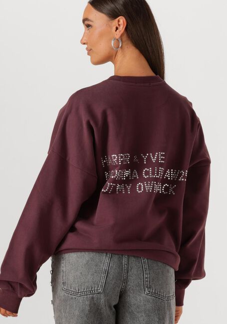 Bordeaux HARPER & YVE Sweater RHINESTONE-SW - large