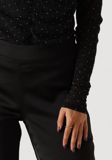 Zwarte NEO NOIR Pantalon DEBRA HEAVY SATEEN PANTS - large