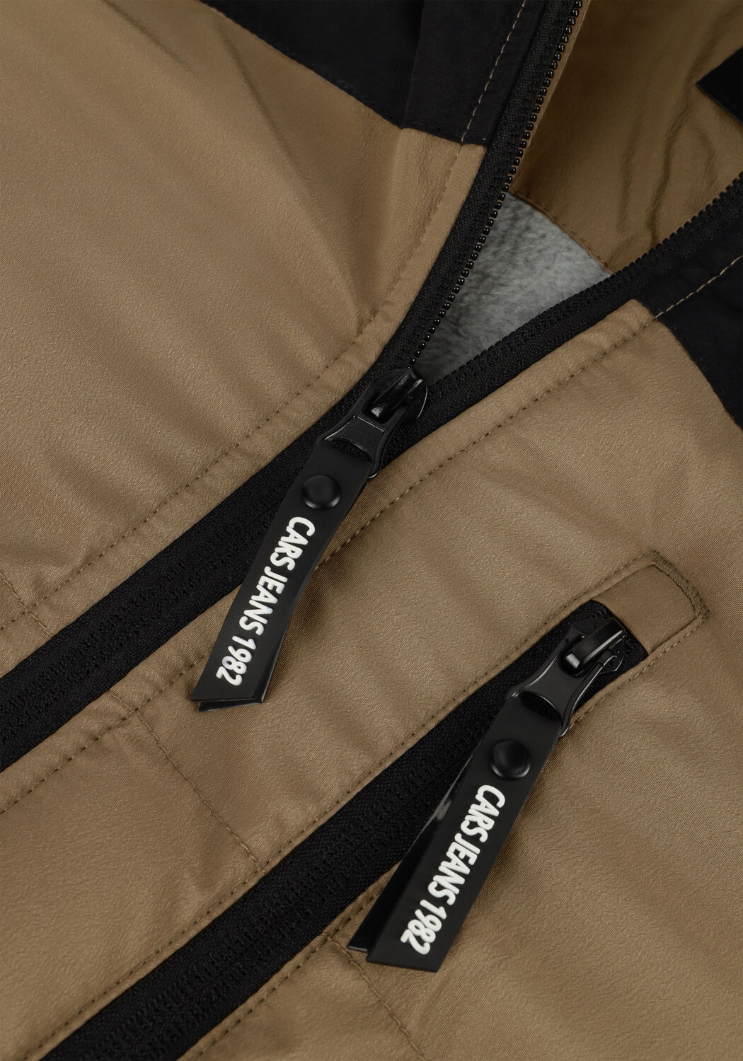 Zand CARS JEANS Gewatteerde jas HAMDON - large