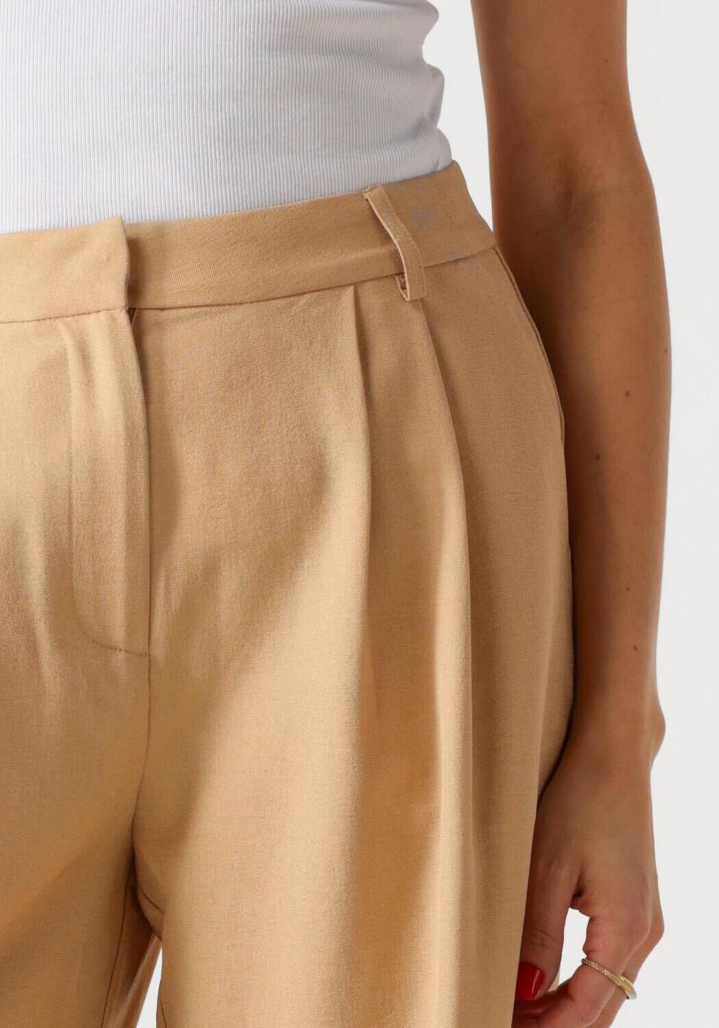 STUDIO AMAYA Dames Broeken Jackie Beige