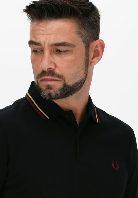 Zwarte FRED PERRY Polo TWIN TIPPED FRED PERRY SHIRT - large