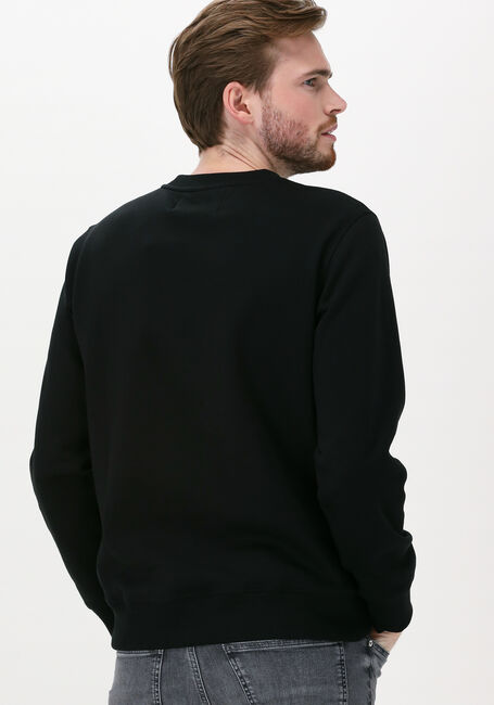 Zwarte CALVIN KLEIN Sweater INSTITUTIONAL LOGO BOX CREW NE - large