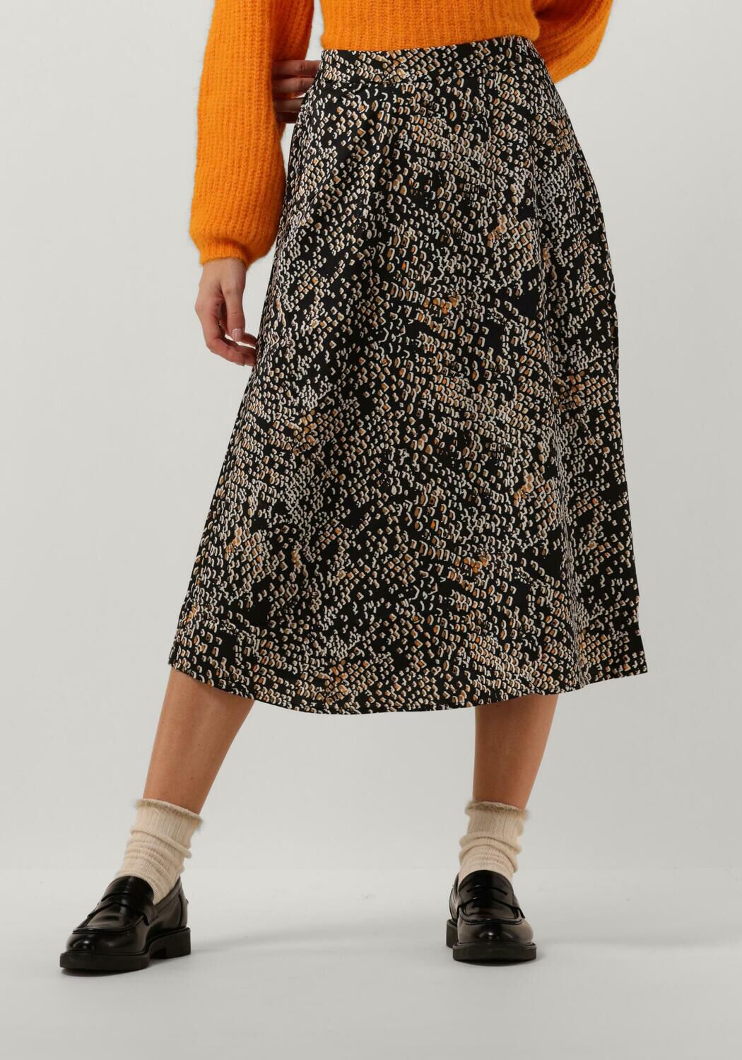 BRUUNS BAZAAR Dames Rokken Acacia Amattas Skirt Zwart