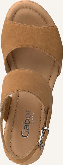 Bruine GABOR Platte sandalen 777 Bruine GABOR Platte sandalen 777 - large