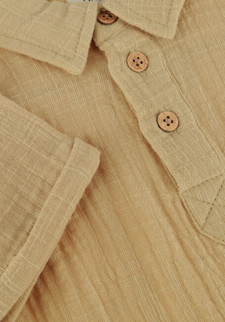 Camel LIL' ATELIER Tops & T-shirts NBMDAWSON SS LOOSE SHIRT LIL - large