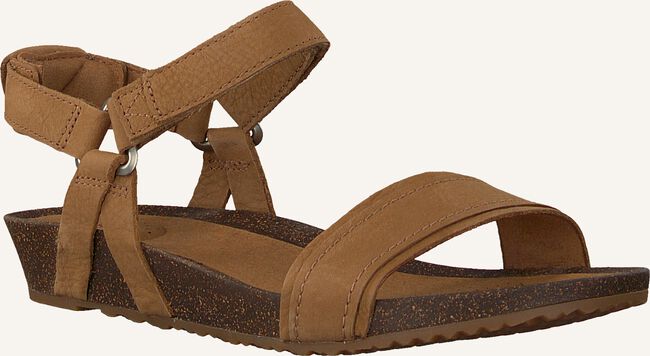 Cognac TEVA Platte sandalen W MAHONIA STITCH Cognac TEVA Platte sandalen W MAHONIA STITCH - large
