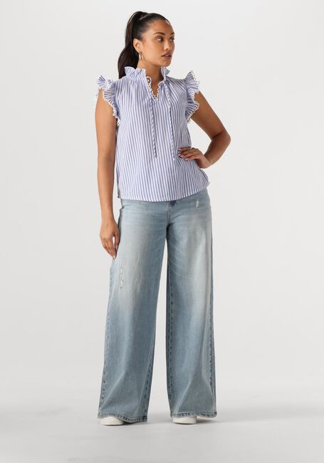 Blauwe MOLIIN Blouses APRIL - large