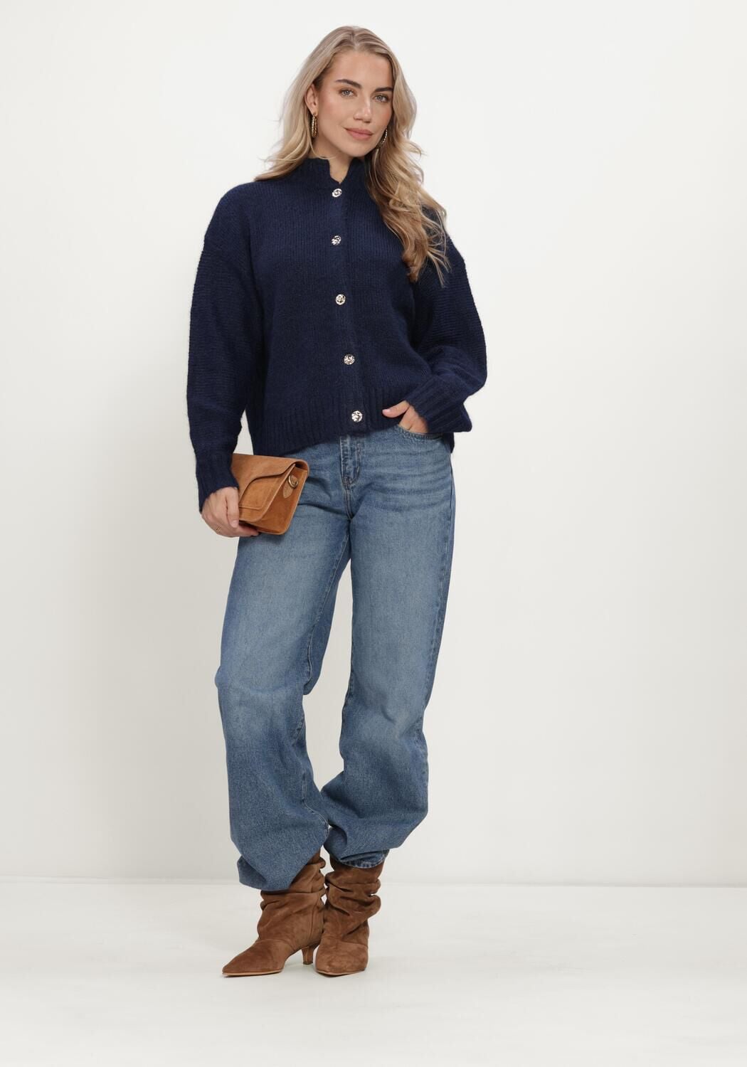 CIRCLE OF TRUST Dames Jeans Cathy Dnm Blauw