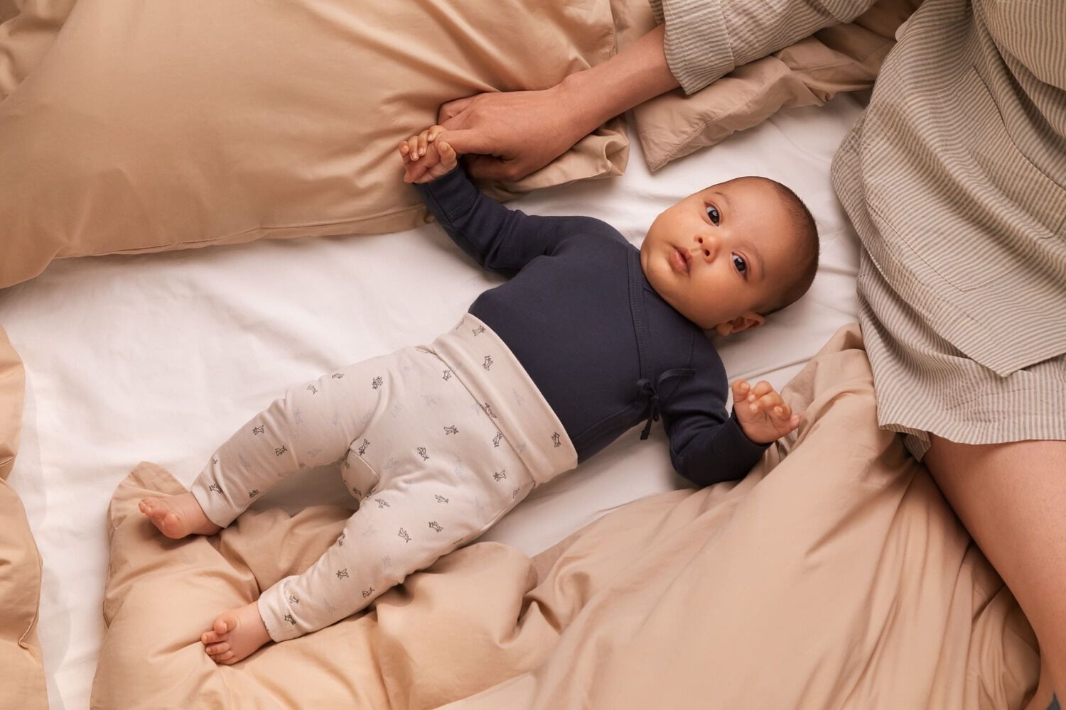 Beige MARMAR COPENHAGEN Joggingbroek PIVA - large