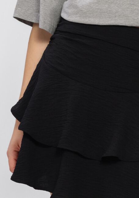 Zwarte NEO NOIR Rokken MITRA FRILL STRUCTURE SKIRT - large
