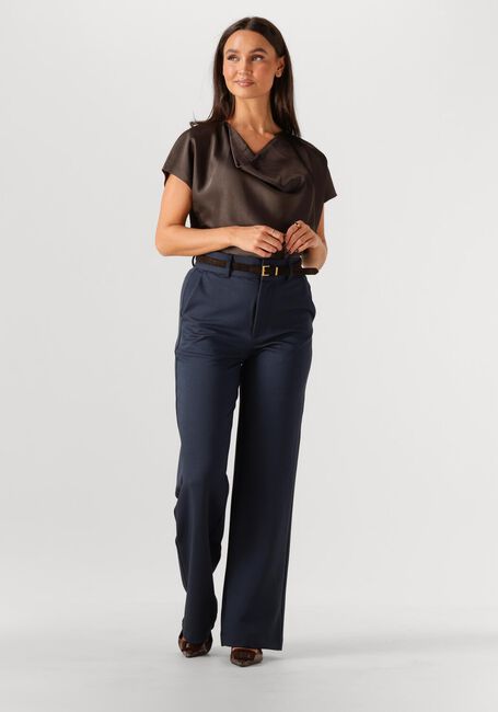 Bruine NEO NOIR Top ANNABETH HEAVY SATEEN TEE - large