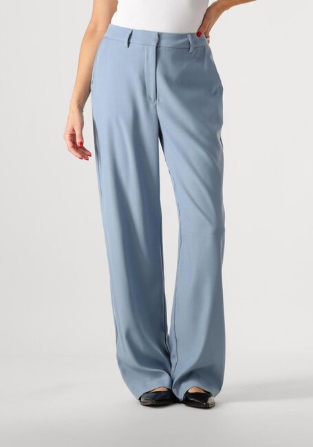 Blauwe MINUS Pantalon LIVINA STRAIGHT LEG PANT - large