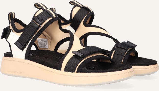 Beige WODEN Platte sandalen EMILIE Beige WODEN Platte sandalen EMILIE - large