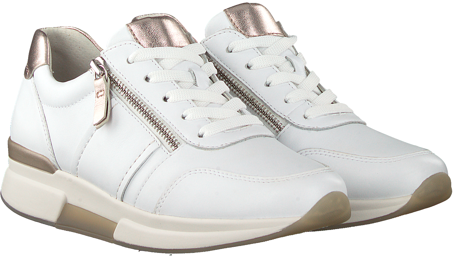 Witte GABOR Lage sneakers 928 | Omoda
