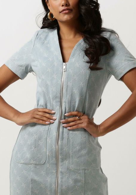 Blauwe JOSH V Mini jurk LONNEKE - large