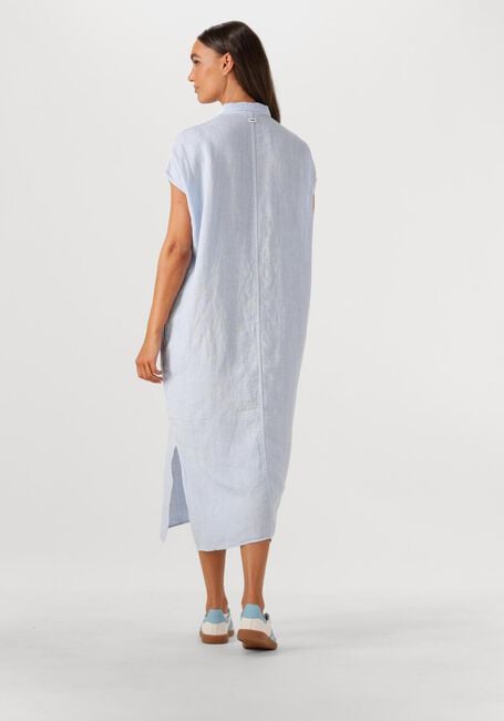 Blauwe PENN & INK Maxi jurk DRESS - large
