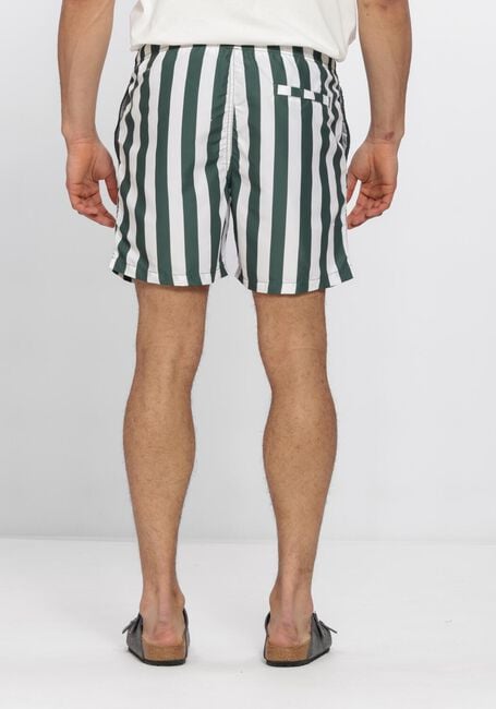 Groene SHIWI Zwembroeken SWIMSHORT BROAD STRIPE - large