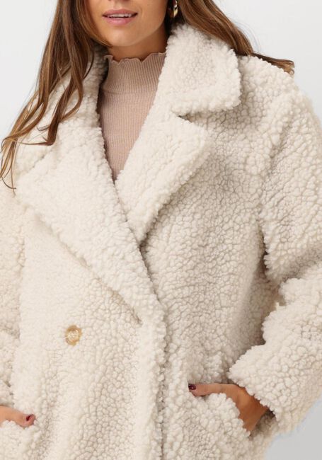 Witte UGG Teddy jas GERTRUDE LONG TEDDY COAT - large