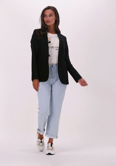 Lichtblauwe MOS MOSH Straight leg jeans STELLA BREEZE STRAIGHT JEANS - large