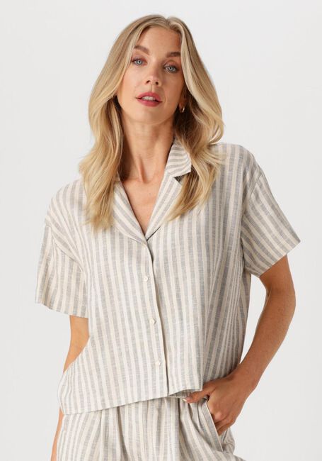 Gebroken wit BY-BAR Blouses JAKE MARINE BLOUSE - large