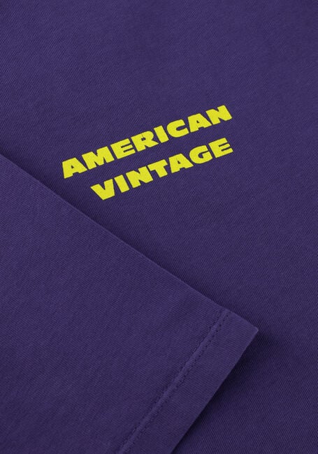 Paarse AMERICAN VINTAGE Trui FIZVALLEY - large