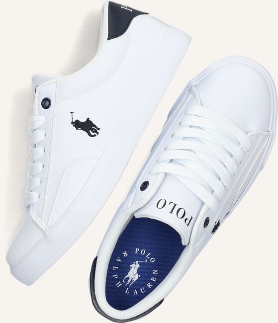 Witte POLO RALPH LAUREN Lage sneakers THERON IV Witte POLO RALPH LAUREN Lage sneakers THERON IV - large