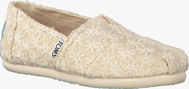 Beige TOMS Instappers CLASSIC KIDS - large