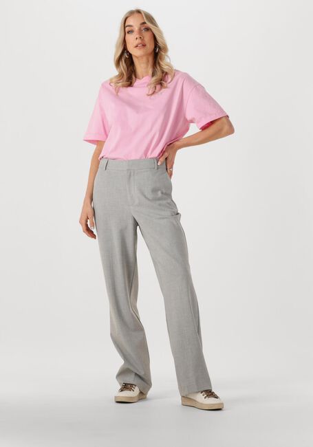 Roze ALIX THE LABEL T-shirt LADIES KNITTED ADVENTURE T-SHIRT - large