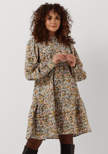 Multi MSCH COPENHAGEN Midi jurk MSCHMINETTA BENINA SHORT DRESS AOP - large