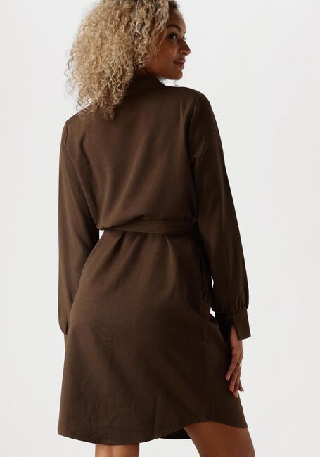 Bruine ANOTHER LABEL Mini jurk DALYCE DRESS - large