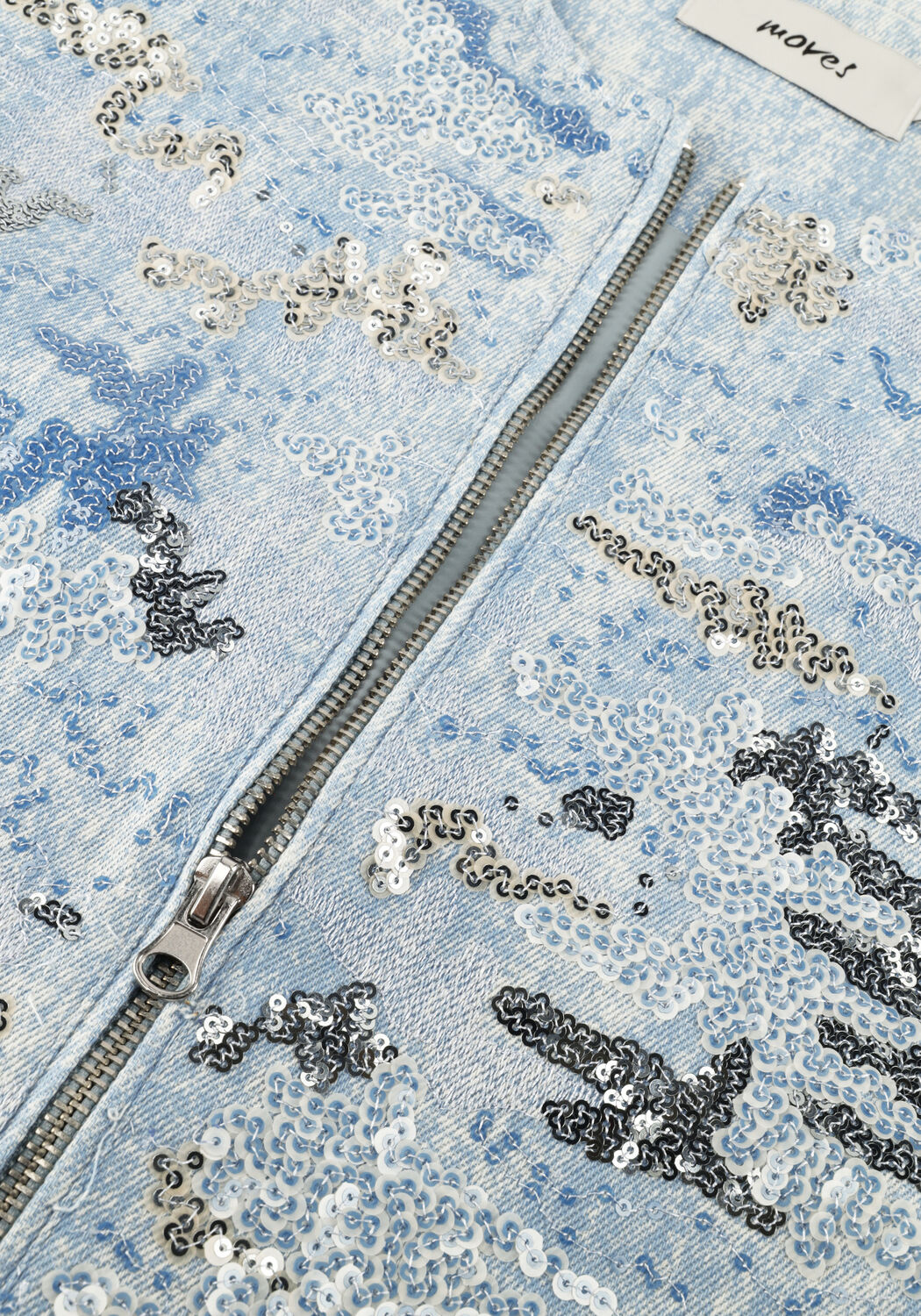 Lichtblauwe MOVES Gilet EVITS WAISTCOAT 4615 - large