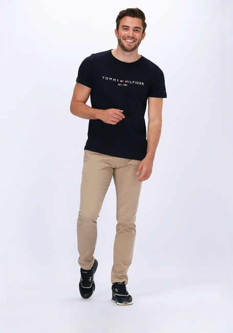 Beige TOMMY HILFIGER Chino CORE BLEECKER CHINO GMD FLEX - large