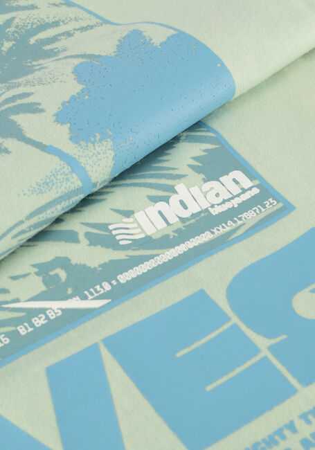 Mint INDIAN BLUE JEANS T-shirt T-SHIRT BACKPRINT WAVE - large