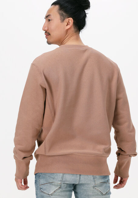 Bruine CHAMPION Sweater CREWNECK SWEATSHIRT - large