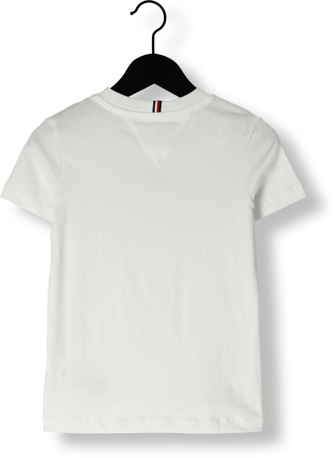 TOMMY HILFIGER Jongens Polo's & T-shirts Tommy Flag Hilfiger Reg Tee Ss Wit