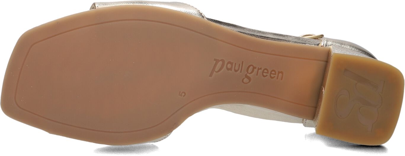 PAUL GREEN Dames Sandalen 6140 Goudkleurig