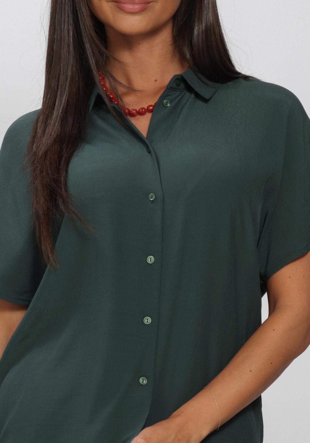 Donkergroene BY-BAR Blouses BARLEY VISCOSE BLOUSE - large