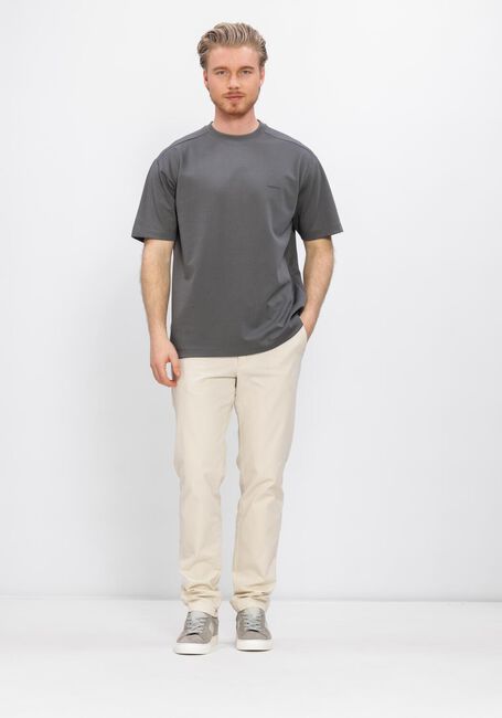 Donkergrijze GENTI Polo T-SHIRT SS 1227 - large