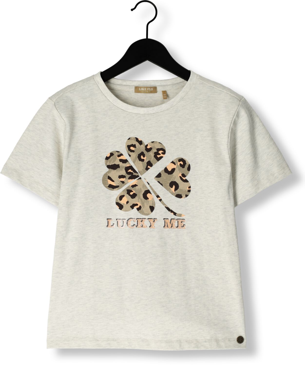 LIKE FLO Meisjes Tops & T-shirts Ease Fo Shirt Gebroken Wit