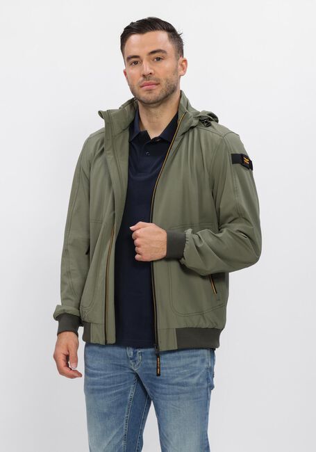 Groene PME LEGEND Jack STRETCH FLIGHTJACKET - large