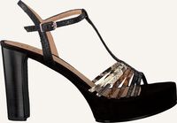 Zwarte UNISA Platte sandalen VARSHAL - medium