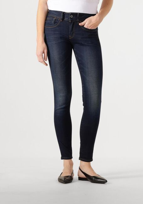 Donkerblauwe G-STAR RAW Skinny jeans LYNN MID SKINNY WMN - large