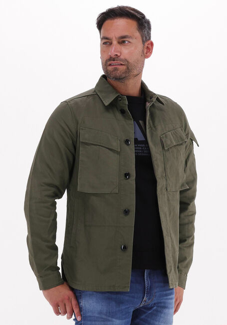 werk Implementeren Kloppen Groene G-STAR RAW Overshirt MYSTERIOUS OVERSHIRT | Omoda