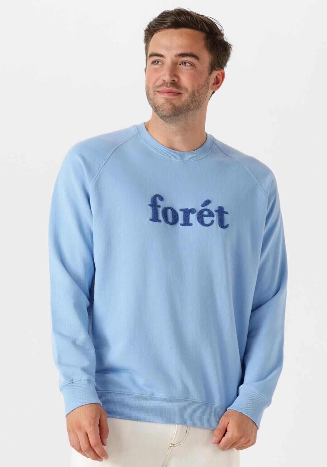 FORÉT Forét Heren Truien & Vesten Spruce Sweatshirt Lichtblauw