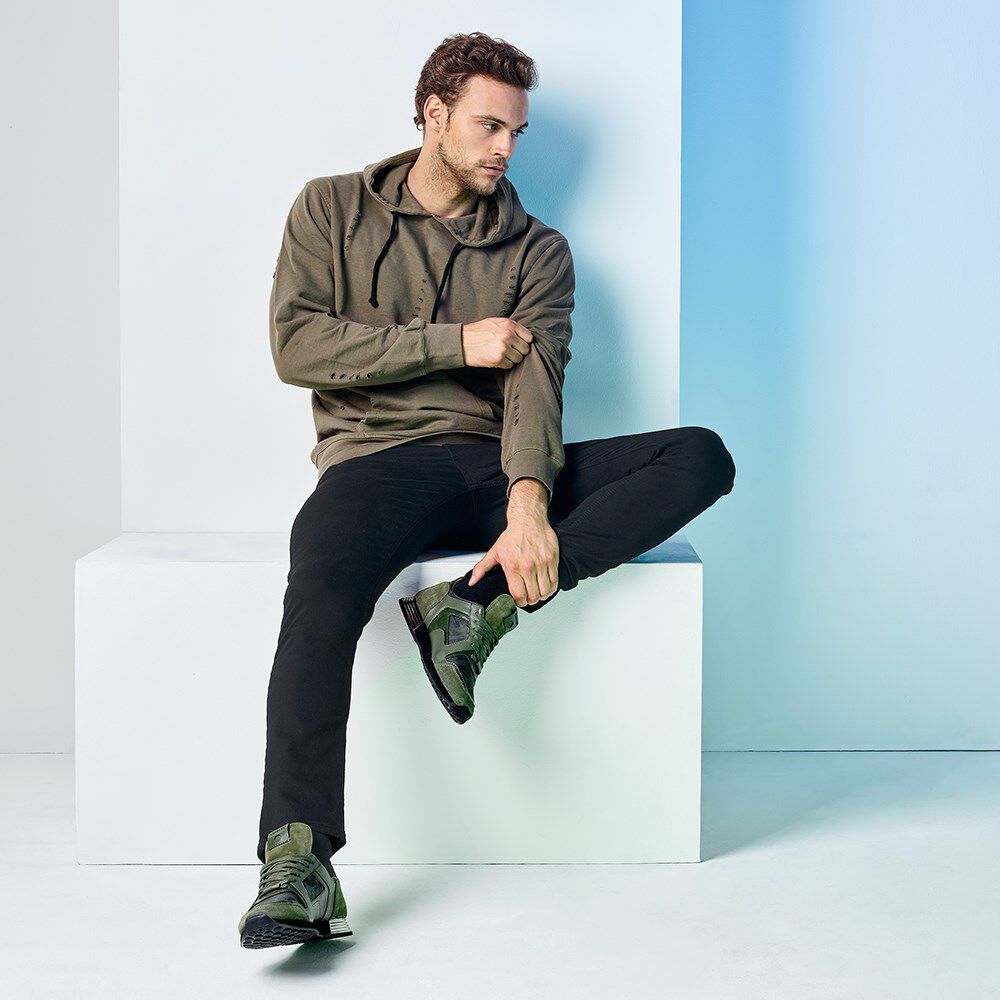 Zwarte CRUYFF Lage sneakers LUSSO | Omoda