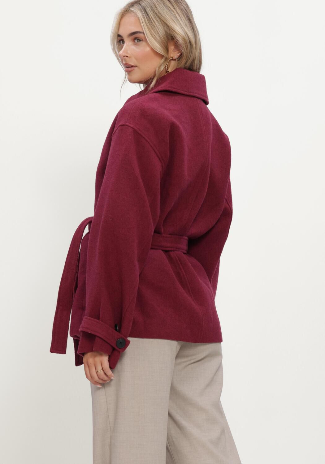 Bordeaux MSCH COPENHAGEN Jack MSCHAMARANDA JACKET - large